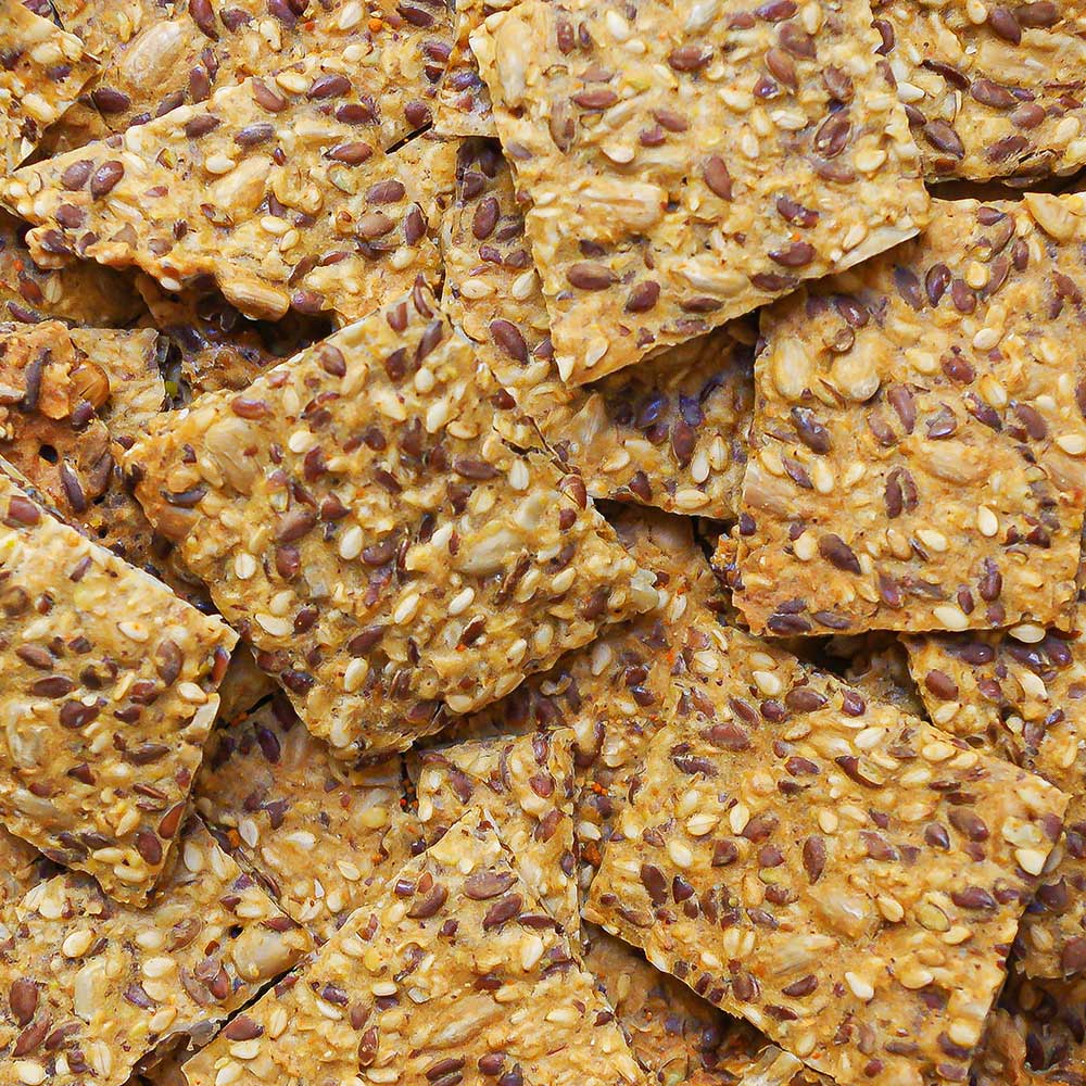 Einfache Saaten-Cracker