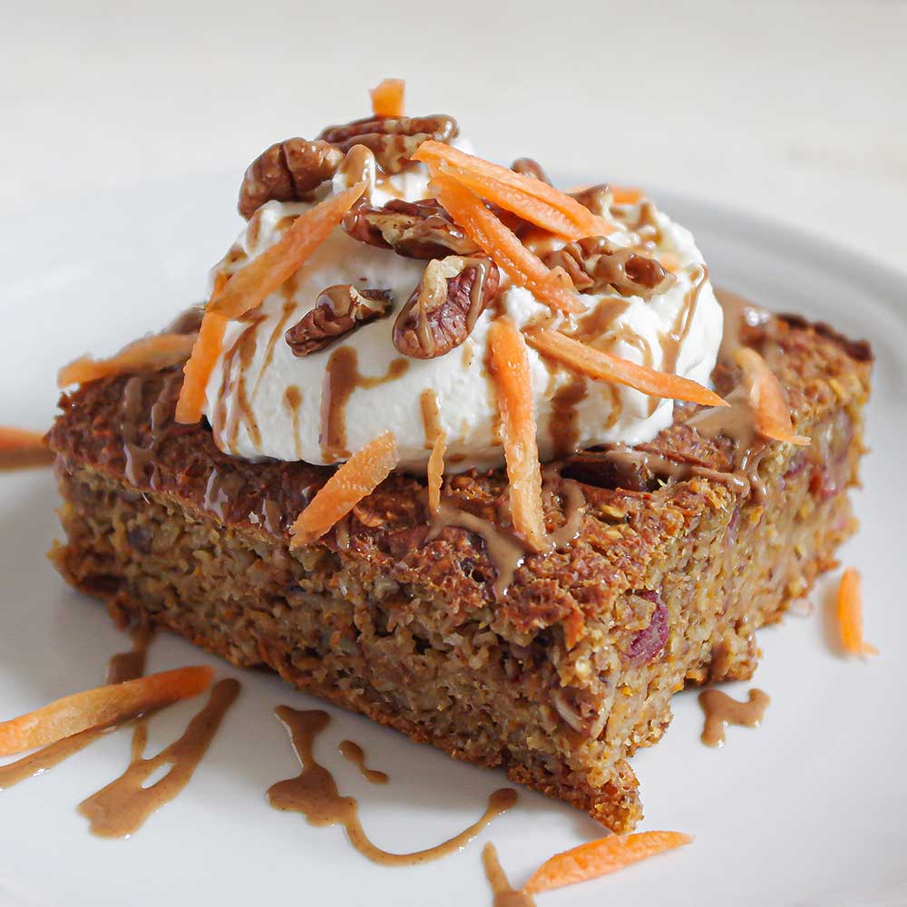 Baked Carrot Cake Oatmeal