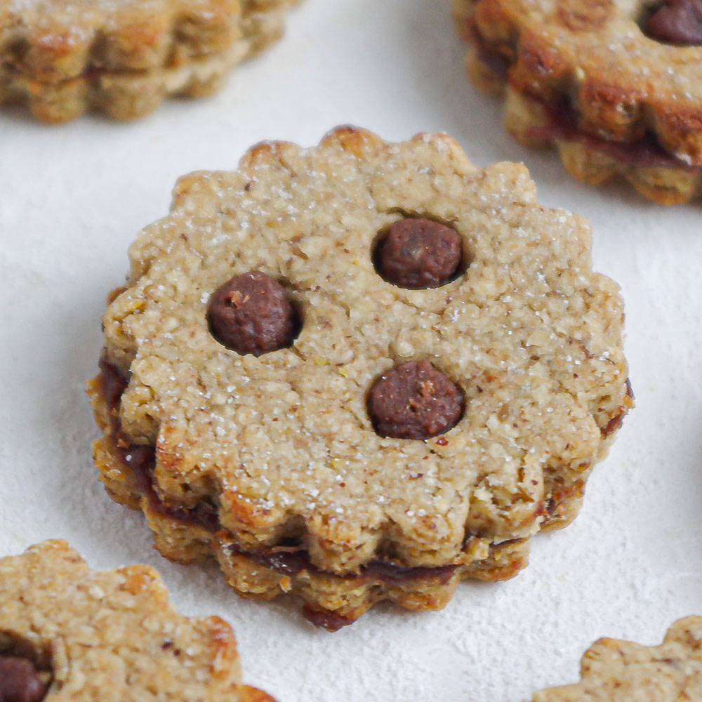 Himmlische Haselnusskekse