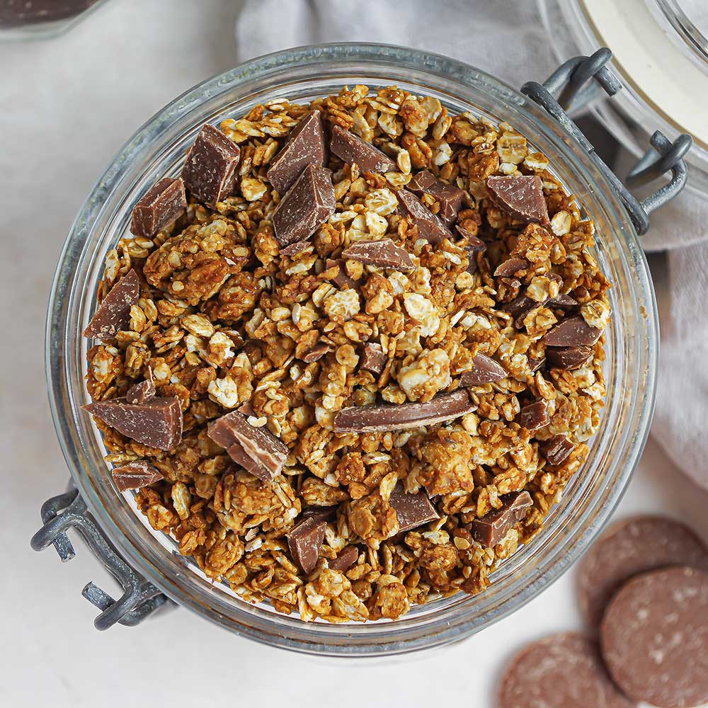 Schoko-Nuss-Granola