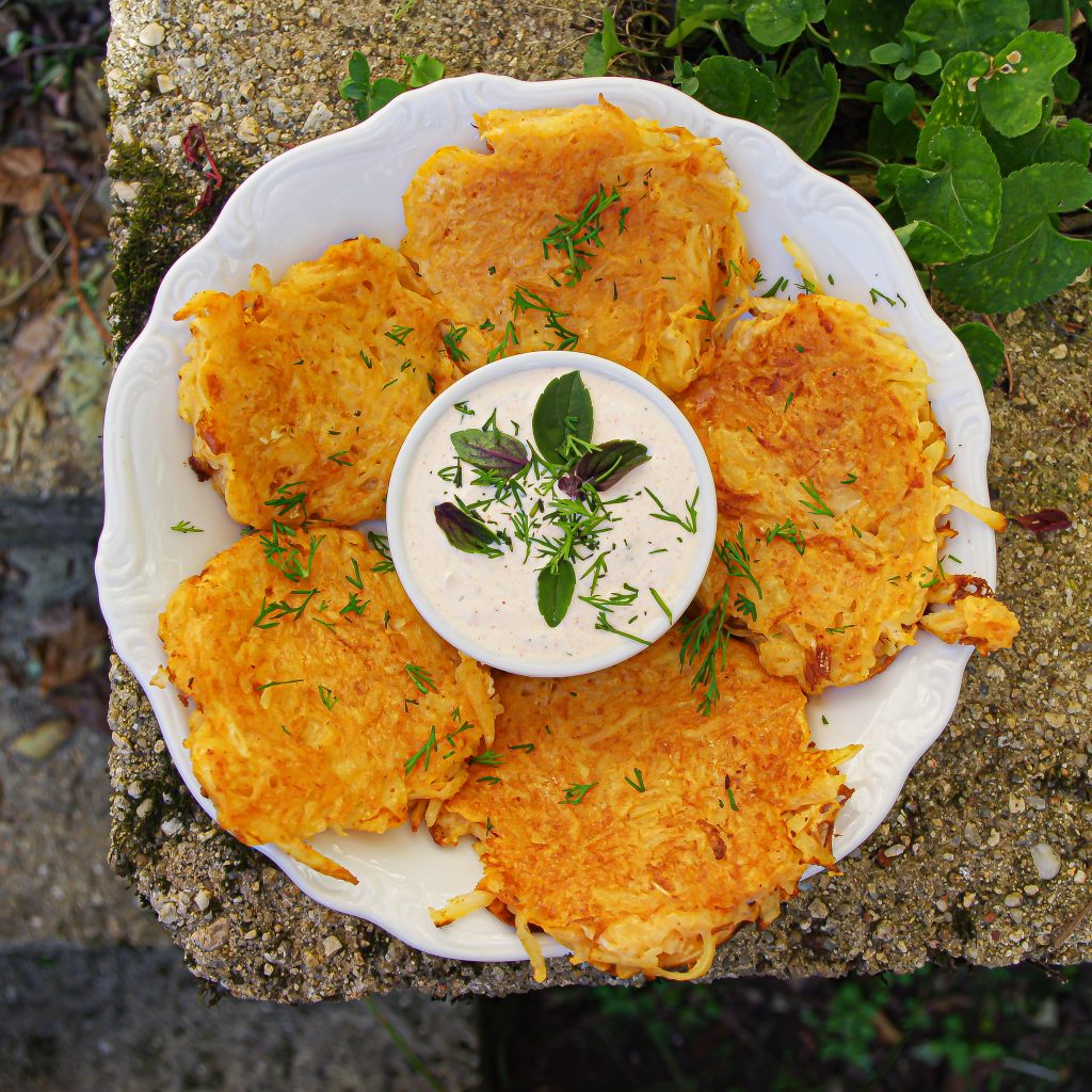 Sauerkraut-Kartoffel-Bratlinge