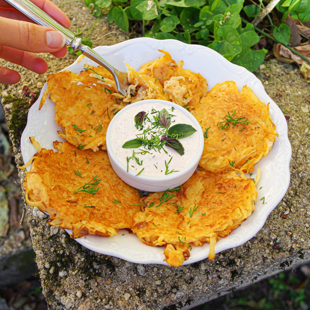Sauerkraut-Kartoffel-Bratlinge
