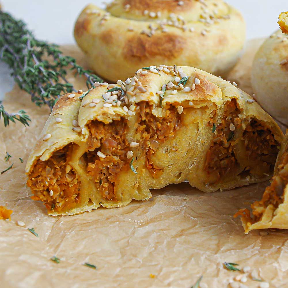 Vegane Linsen-Pasteten