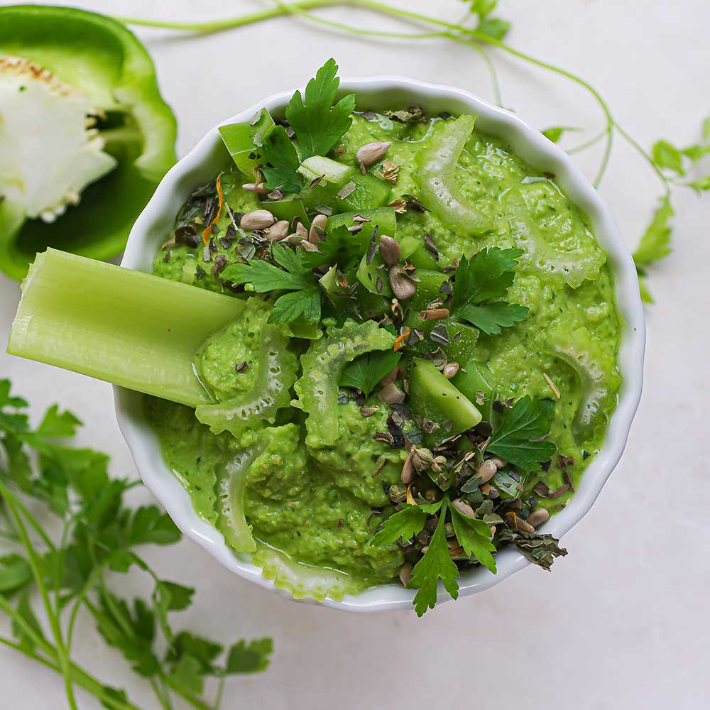 Green Goddness Protein-Dip