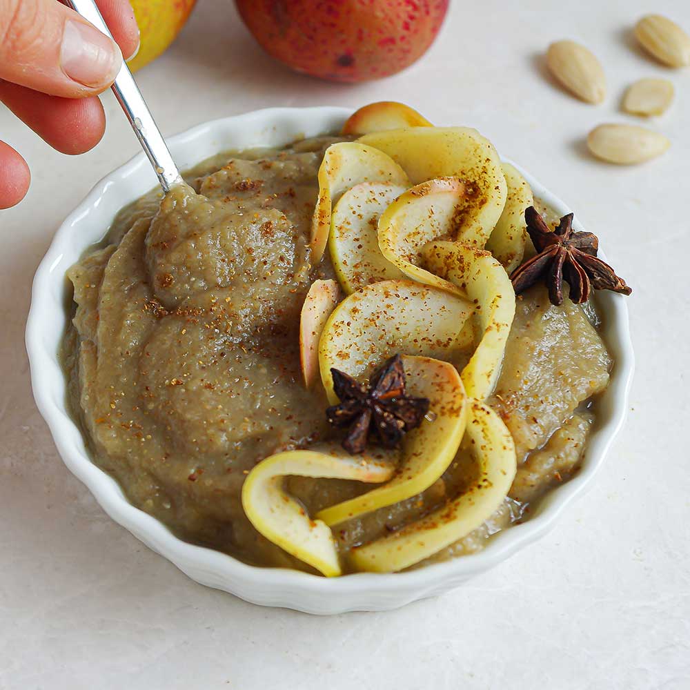 Süße Lebkuchen-Apfel-Butter