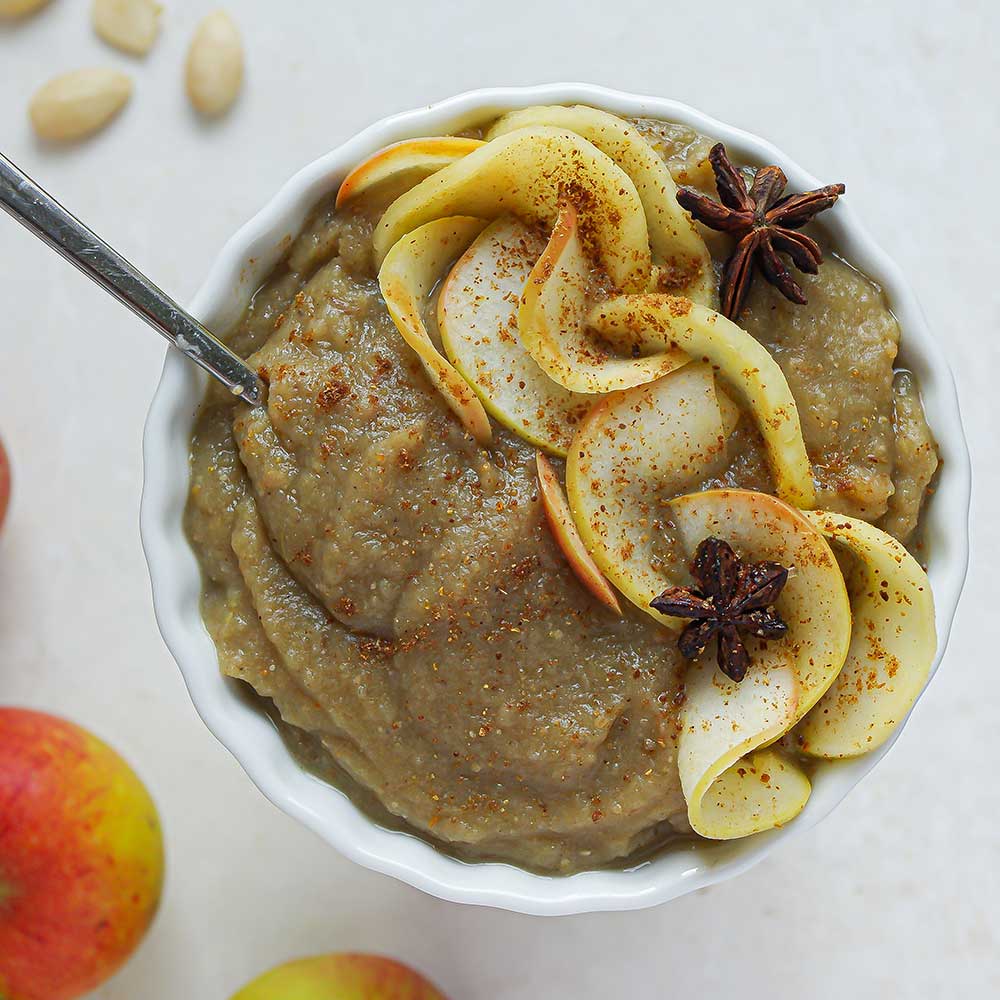 Süße Lebkuchen-Apfel-Butter