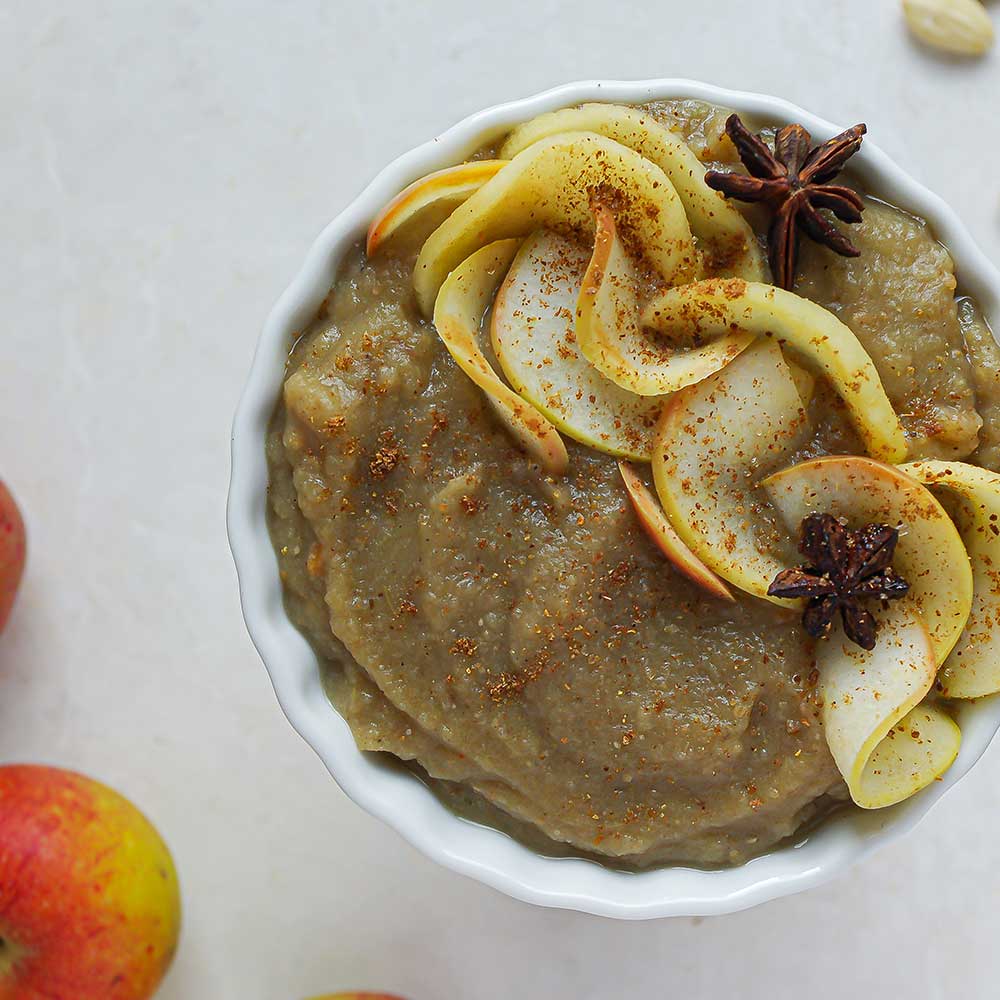 Süße Lebkuchen-Apfel-Butter