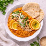 Zucchini-Erbsen-Cremesuppe mit Kokosmilch