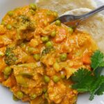 Gemüse-Curry mit roten Linsen