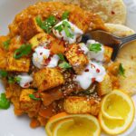 Süßkartoffel-Erdnuss-Curry mit roten Linsen